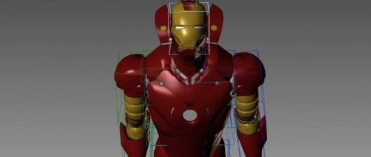 IRON MAN 3D Model