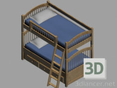 3D-Model 
Bunk bed, Bunk bed