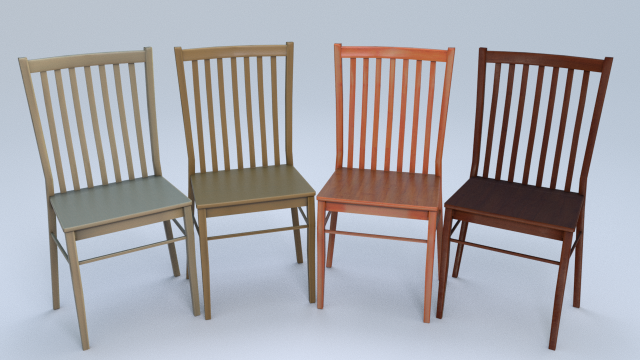 Chair4 for cafe 3D Model