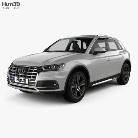 Audi Q5 2016 3D Model