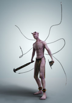 Demon of Pains 3D Model
