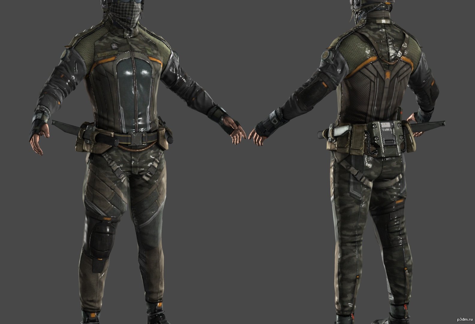 Jean Verdier 3D Model