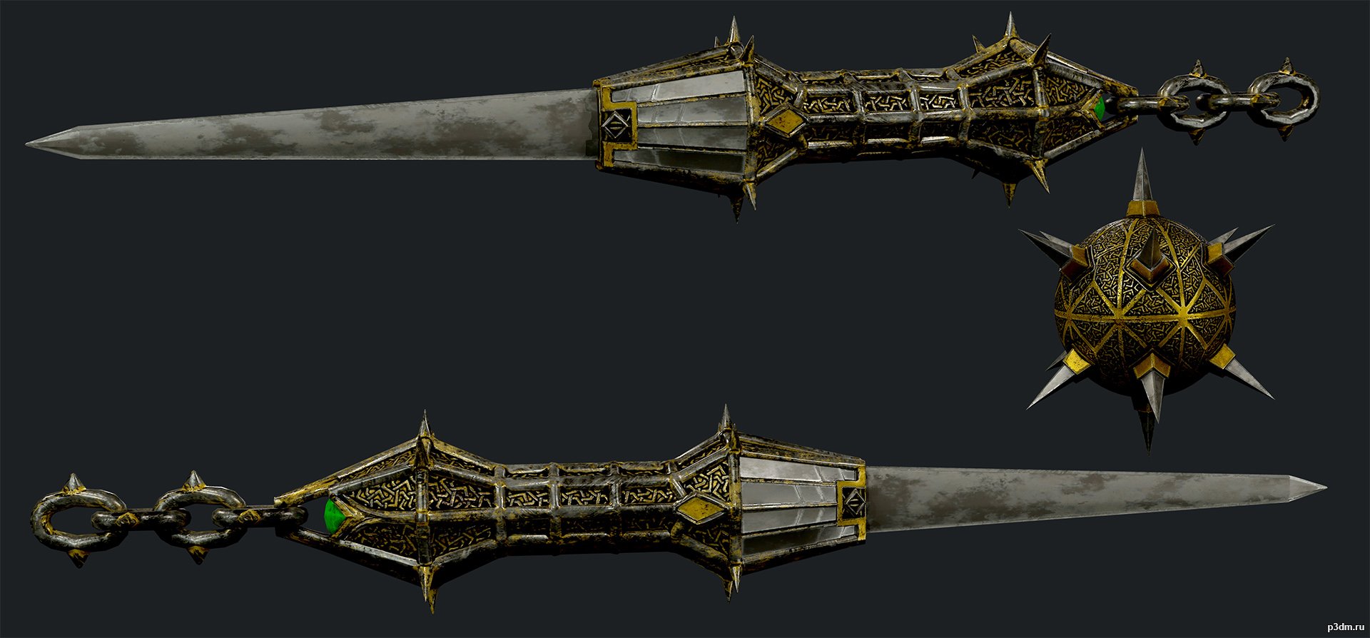 Talon of Lu’roth 3D Model