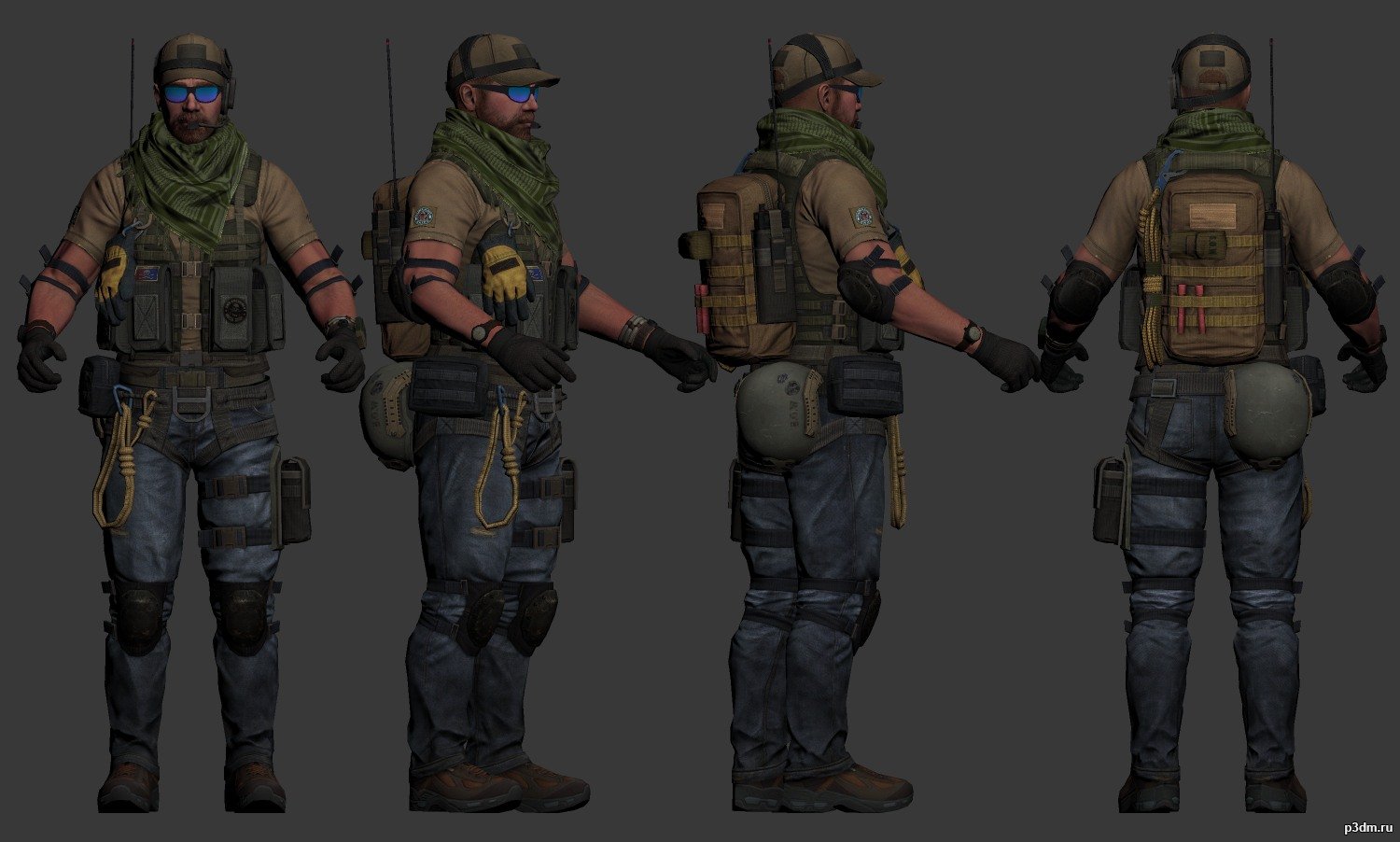 Rumble Jack 3D Model
