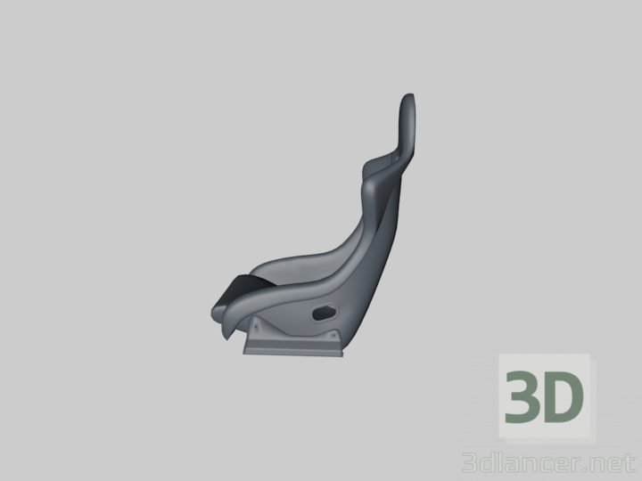 3D-Model 
baquet Recaro Pole Position