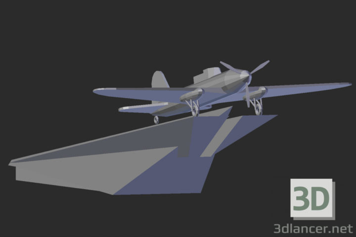 3D-Model 
Samara. Monument to the IL-2