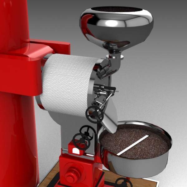 Coffee roaster 3D Model