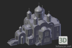 3D-Model 
Diveevo. Transfiguration Cathedral