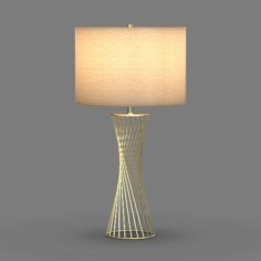 Saldano Steel Table Lamp 3D Model