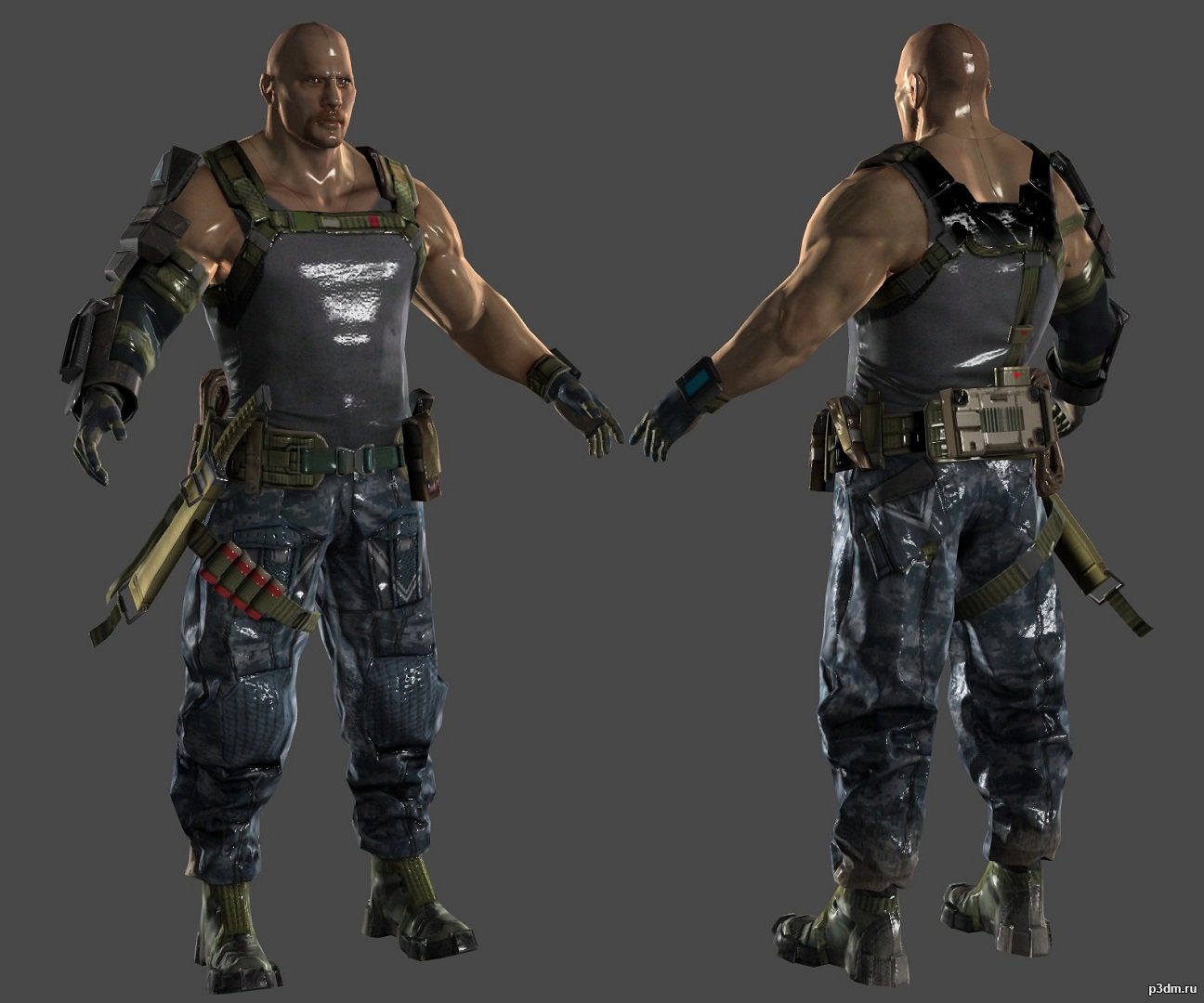 Victor Schneider 3D Model