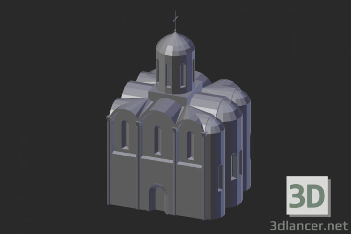 3D-Model 
Vladimir. Dmitrievskaya church