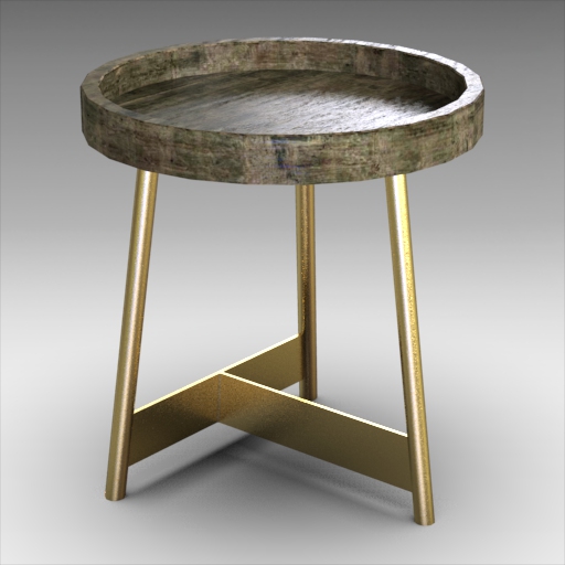 Bellucci Side Table 3D Model