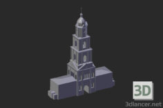 3D-Model 
Diveevo. Bell tower