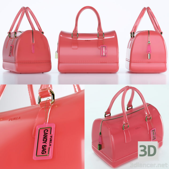 3D-Model 
Furla Candy Bauletto Bag