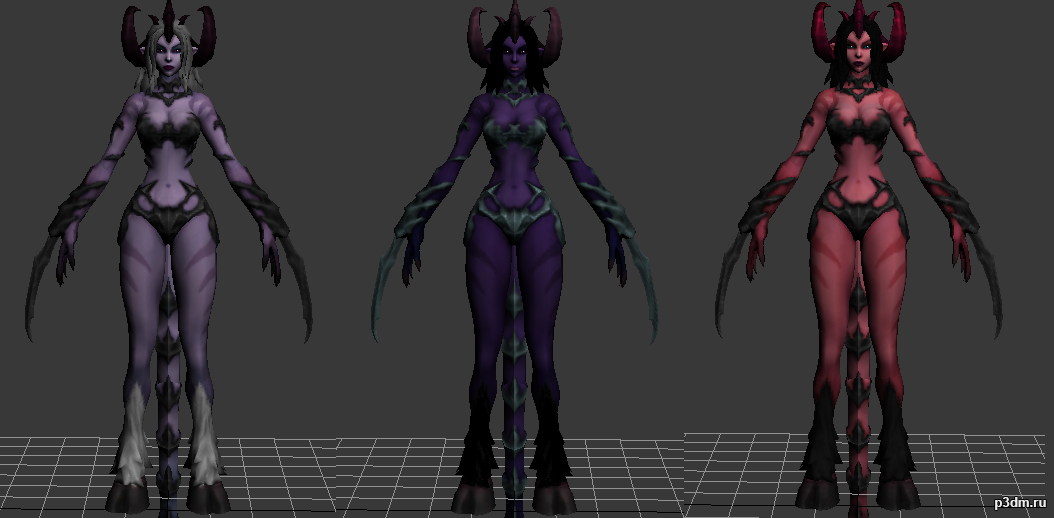 Serqet Demon 3D Model