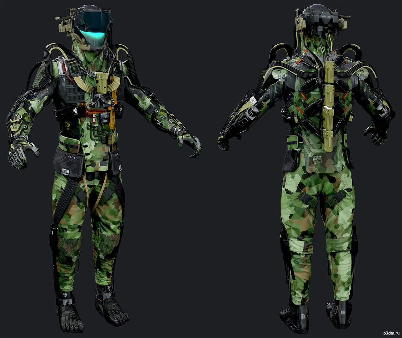 FTL: Forest 3D Model