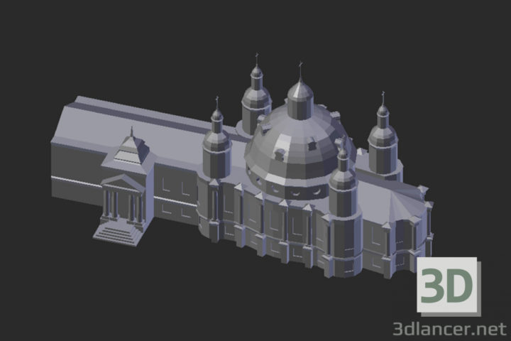 3D-Model 
Vologda. Resurrection Cathedral
