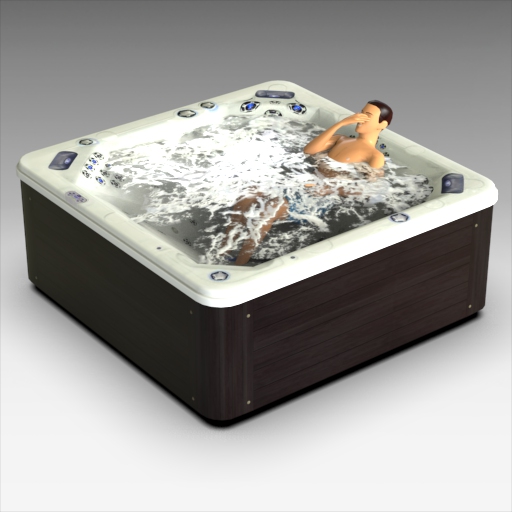 Divine Hot Tub 3D Model