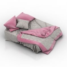Bedclothes 3D Model