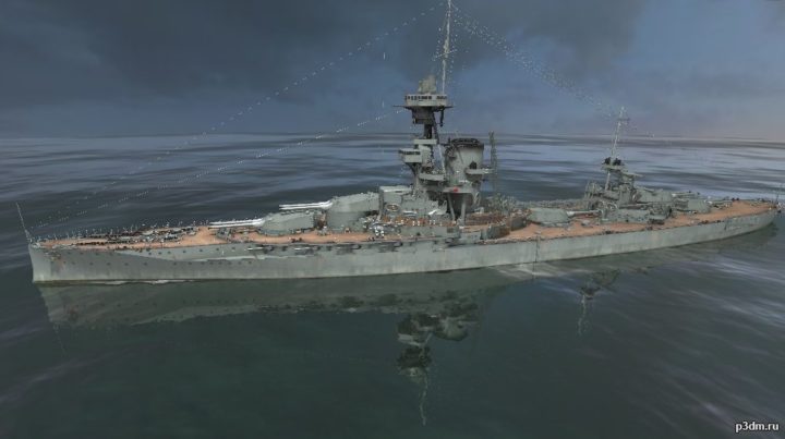 HMS Iron Duke 3D Model