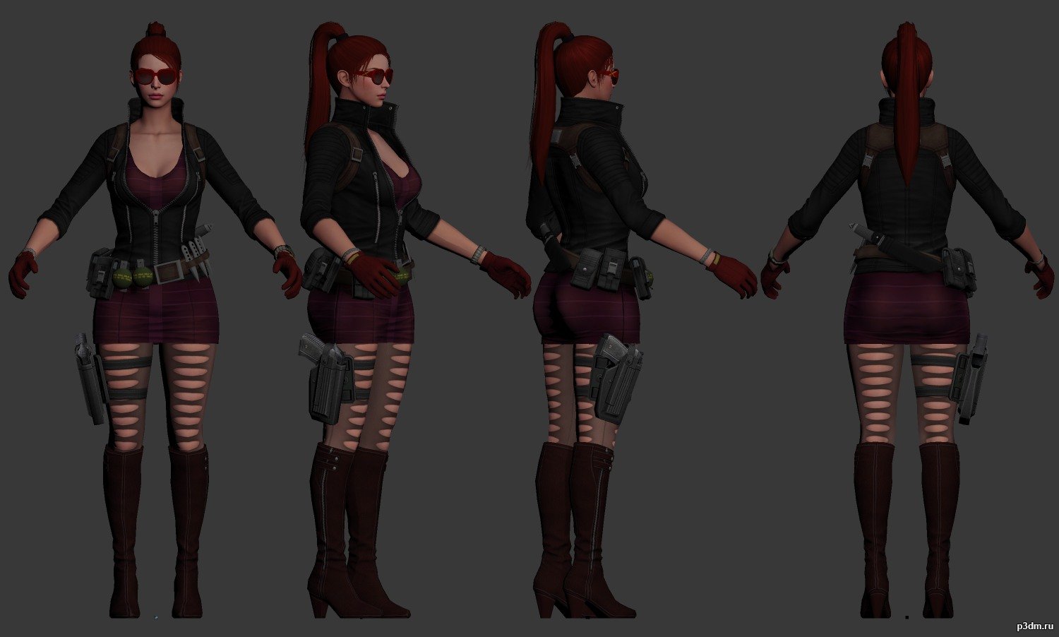 Natasha 3D Model