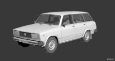 ВАЗ-2104 3D Model