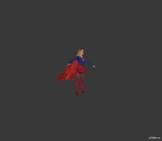 Supergirl: Multiverse 3D Model