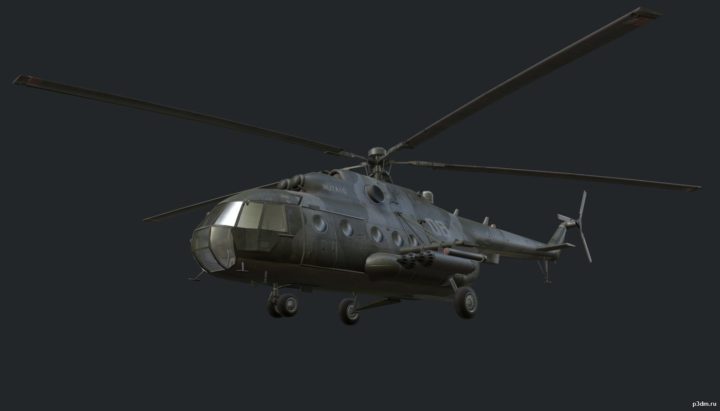 Mi-17 3D Model