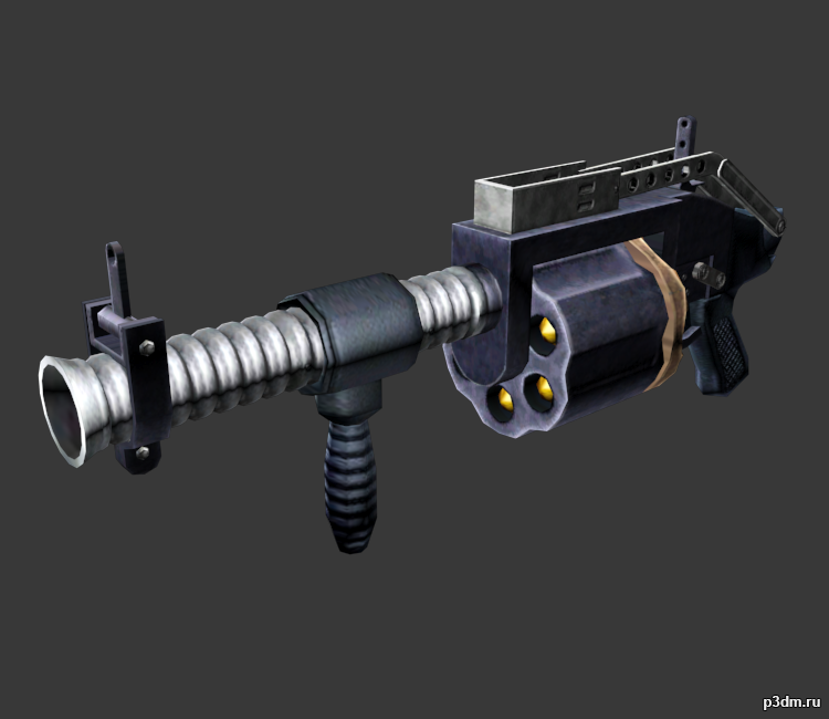 Grenade Launcher 3D Model