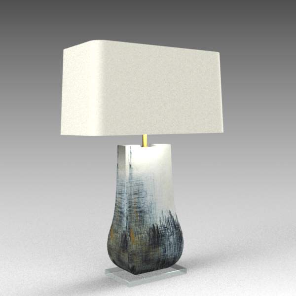 Page table lamp 3D Model