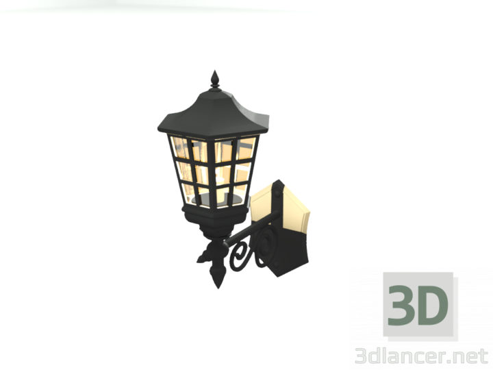 3D-Model 
street lamp