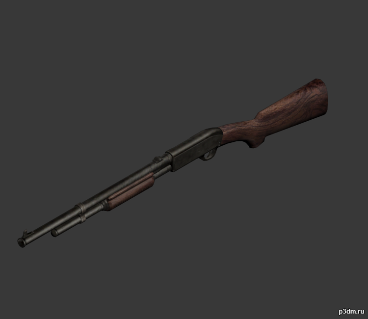 Shotgun 3D Model