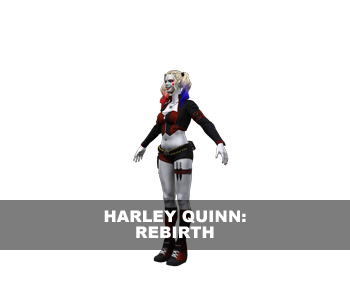 Harley Quinn (Rebirth) 3D Model
