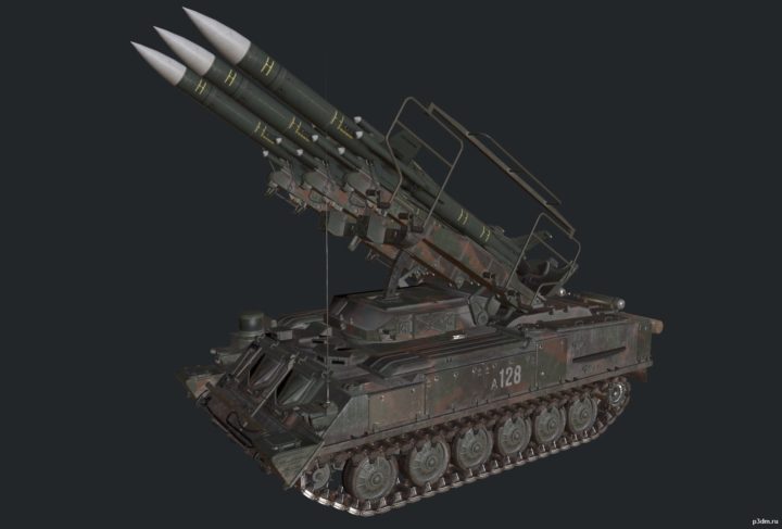 SA-6 (ЗРК “Куб”) 3D Model
