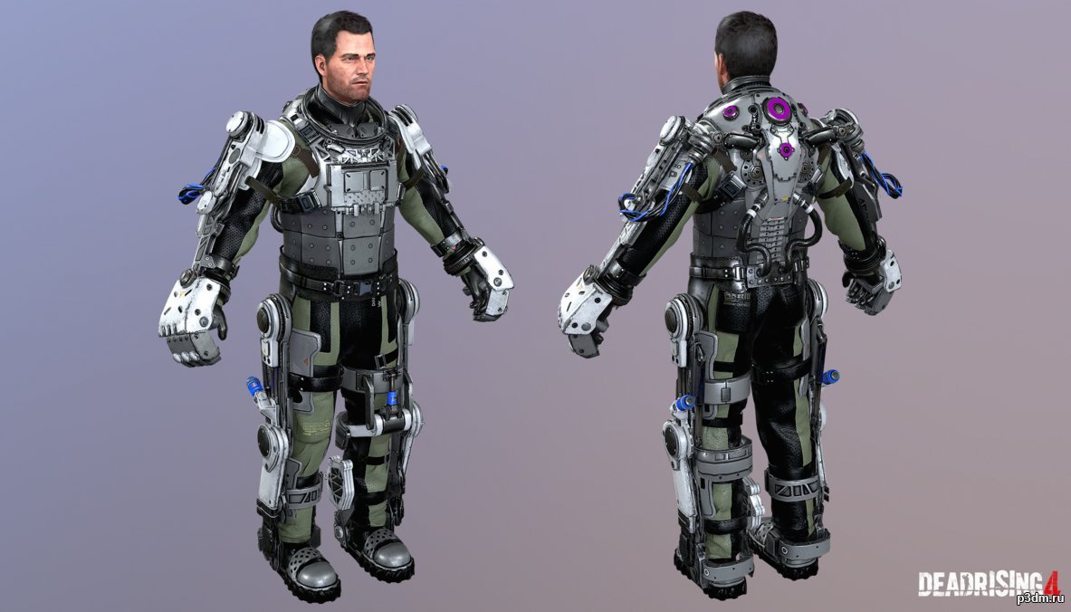 Frank West Exo 3D Model
