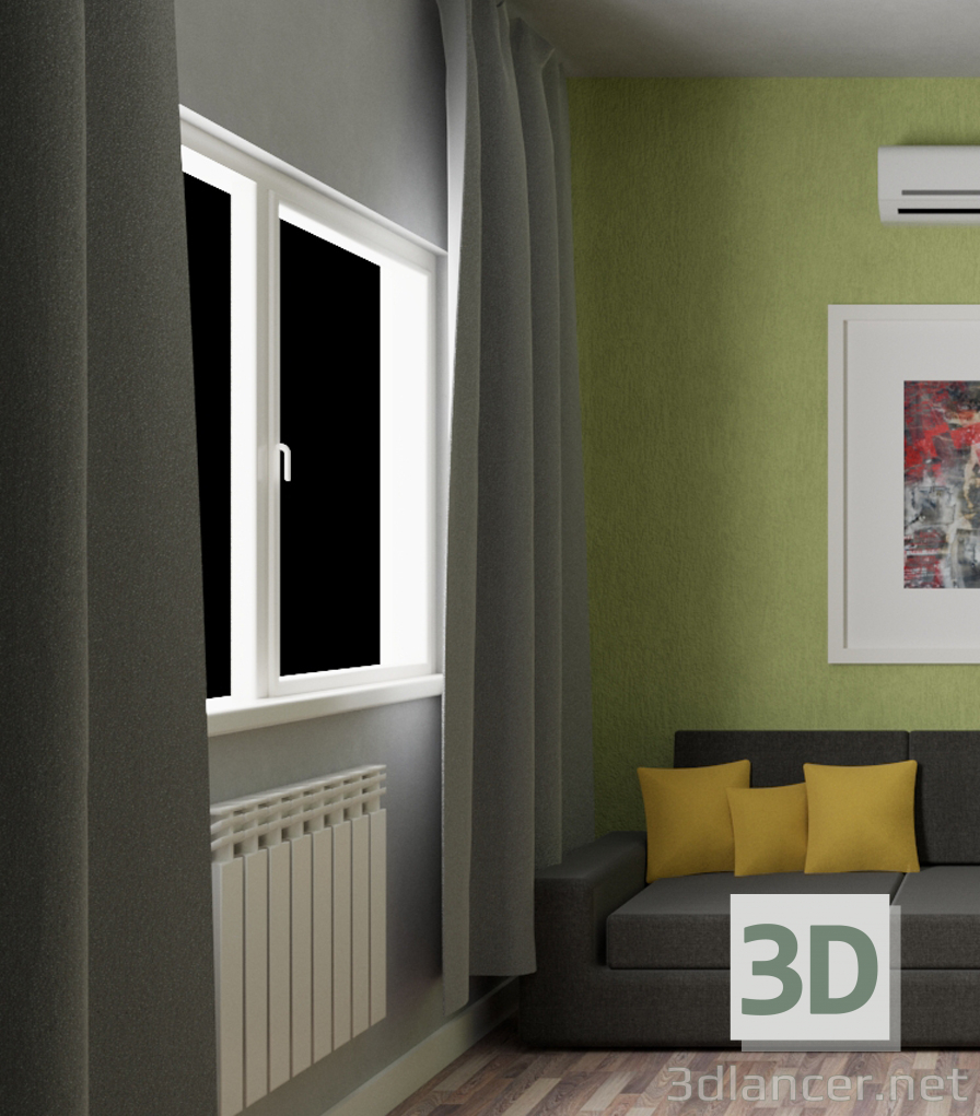 3D-Model 
blind