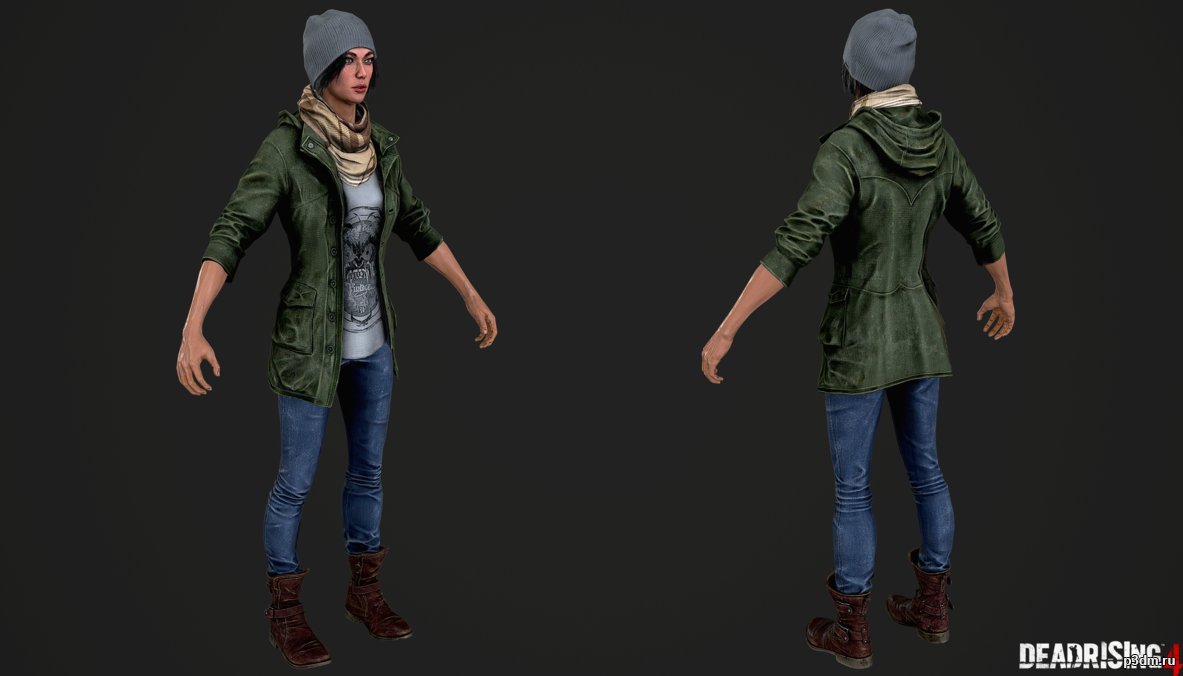 Vicky Chu Injured 3D Model