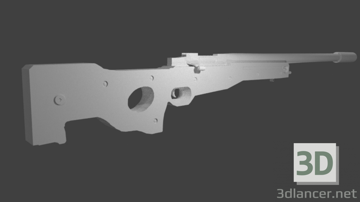 3D-Model 
AWP (without scope)