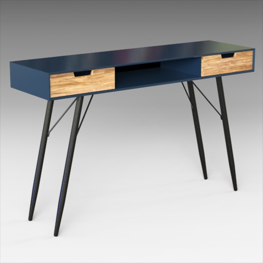 Milner Console Table 3D Model