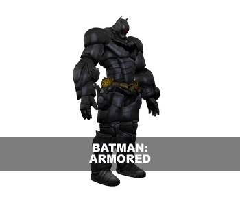 Batman (armored) 3D Model