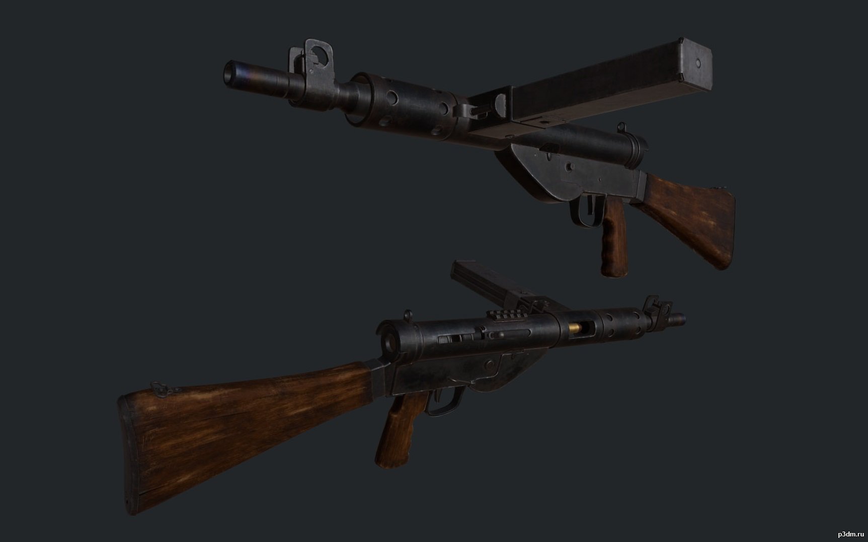 Sten 3D Model