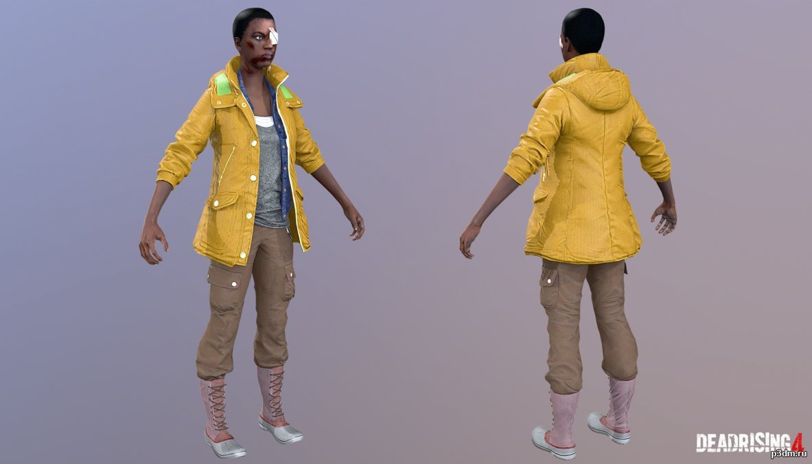 Kylie Hammond 3D Model