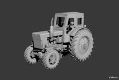 Трактор Т 40 3D Model