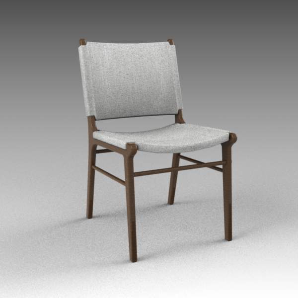 Wagner dining chair 3D Model