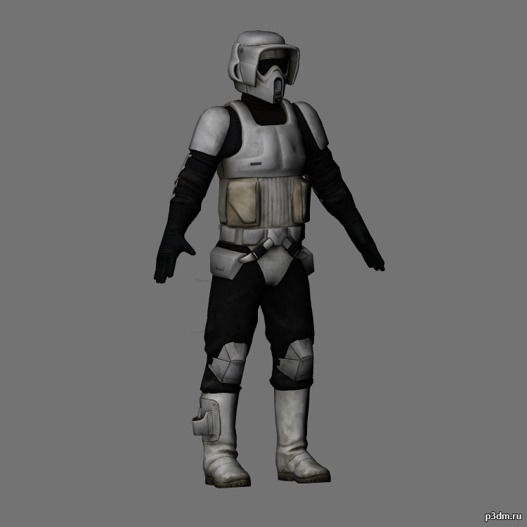 Scout trooper 3D Model - 3DHunt.co