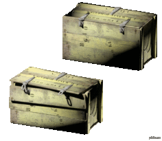 Wood Crate 3D Model