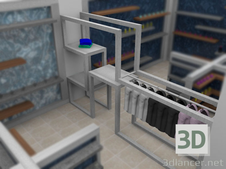3D-Model 
closet