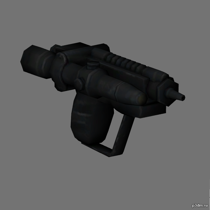Scout trooper blaster pistol 3D Model