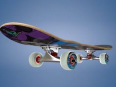 3D Skate Model For Cinema 4D