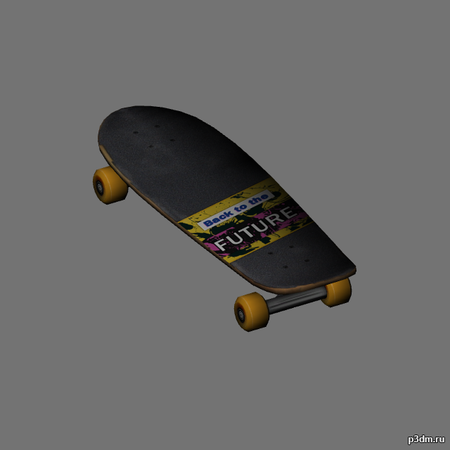 SkateBoard 3D Model